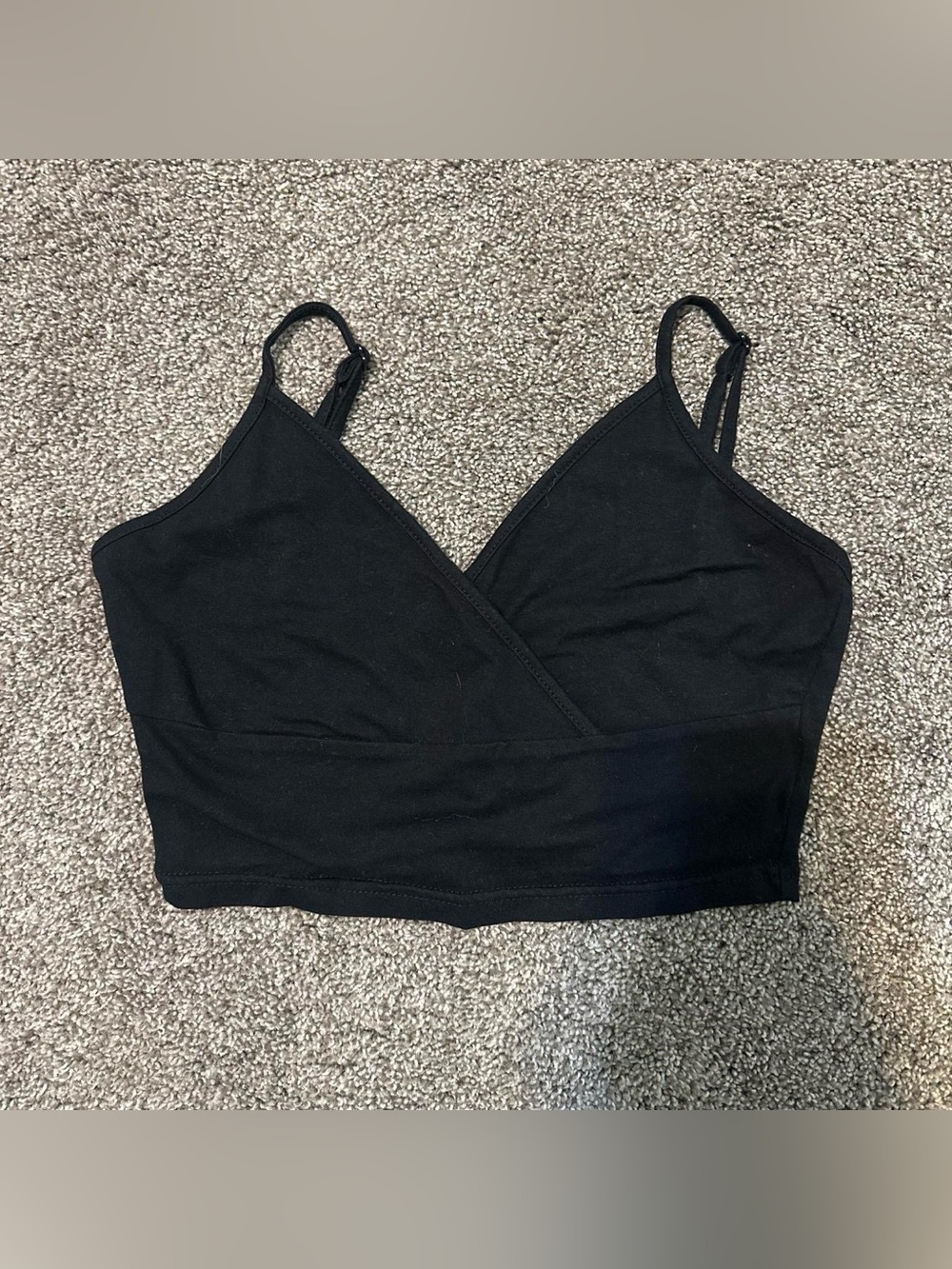 Women’s Black Crop Top